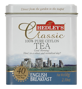 Hedley`s Classic 40ct Metal Can